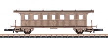 Märklin 87003 Spur Z 2-achsiger Plattformwagen in Echtbronze