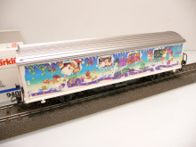 Märklin 94007 H0 Weihnachtswagen 1996 Schiebewandwagen mehrfarbig TOP in OVP