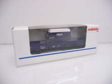 Märklin 84694 H0 Magazin 1993 Rungenwagen + Transporter MB blau