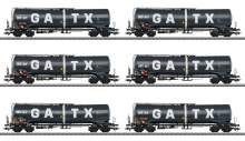 Märklin 47546 H0 Kesselwagen-Set Zans GATX 6-teilig Epoche VI