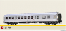 Brawa 46572 H0 Nahverkehrsteuerwagen BPw4nf-59 der DB Epoche III Silberling