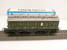Märklin 4004 H0 Abteilwagen Personenwagen 2. Klasse 330 Stg grün - TOP in OVP