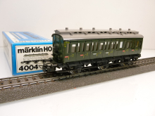 Märklin 4004 H0 Abteilwagen Personenwagen 2. Klasse 330 Stg grün - TOP in OVP