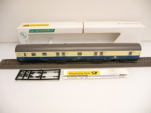 Sachsenmodelle 1592 H0 Bahnpostwagen Post-mr-a ozeanblau/beige der DB Epoche IV - TOP in OVP