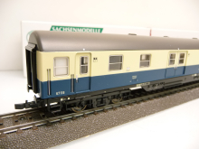 Sachsenmodelle 1592 H0 Bahnpostwagen Post-mr-a ozeanblau/beige der DB Epoche IV - TOP in OVP