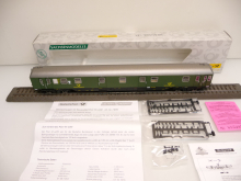 Sachsenmodelle 74696 H0 Bahnpostwagen Post 4mf 6000 München der DBP grün Epoche III - TOP in OVP