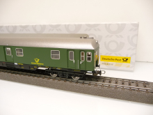 Sachsenmodelle 74696 H0 Bahnpostwagen Post 4mf 6000 München der DBP grün Epoche III - TOP in OVP