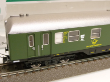 Sachsenmodelle 74696 H0 Bahnpostwagen Post 4mf 6000 München der DBP grün Epoche III - TOP in OVP