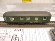 Lima 2238 H0 2-achsiger Postwagen Post 2-a/14 grün der DB Epoche IV - TOP in OVP