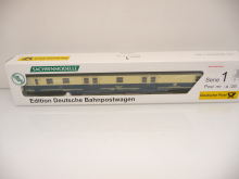 Sachsenmodelle 13570 H0 Bahnpostwagen Post mr -a /26 ozeanblau/beige DBP Epoche V TOP in OVP