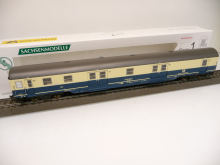 Sachsenmodelle 13570 H0 Bahnpostwagen Post mr -a /26 ozeanblau/beige DBP Epoche V TOP in OVP