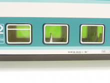 Sachsenmodelle 14468 H0 Doppelstock Personenwagen DBz750 DB AG 2. Kl. 50 80 26-35013-4 türkis