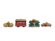 Noch 14874 H0 Beerdigungszubehör 4 Teile