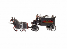 Noch 16714 H0 Leichenwagen mit Pferden