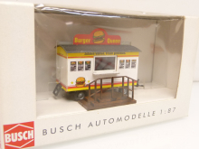 Busch 59936 H0 Imbisshänger Imbisswagen Burger Queen - sehr selten