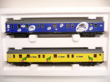 Märklin 41574 H0 Bahnpostwagen-Set mit 2 Barwagen der SVG - PMS 63-01 TOP in OVP