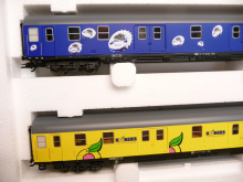 Märklin 41574 H0 Bahnpostwagen-Set mit 2 Barwagen der SVG - PMS 63-01 TOP in OVP