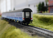 Märklin 43815 H0 Personenwagen-Set Airport-Express 3-teilig mit Licht + Schlußlicht