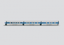 Märklin 41771 + 41772 H0 InterCity Night der DB AG mit 9 !! Hotelzugwagen Bauart Talgo 3L~ AC