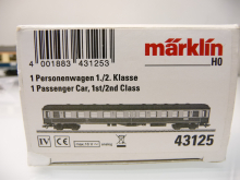 Märklin H0 43125 Eilzugwagen ABym(b)411 240-5 DB Ep IV türkis / beige Innenbeleuchtet in OVP