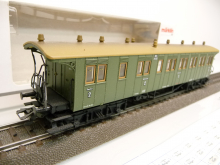 Märklin 42104 H0 Reisezugwagen BCCi 2452 K.W.St.E. grüngrau Ep. I OVP