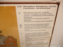 Faller B-153 H0 Altes Lagerhaus Müller & Co 301 Teile TOP in OVP