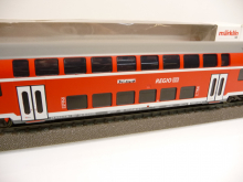 Märklin 29478 H0 Doppelstocksteuerwagen aus Startset DB Regio rot mit Ersatzverpackung