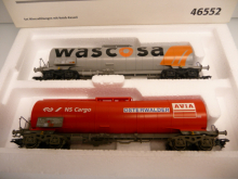 Märklin 46552 H0 2-teiliges Knick - Kesselwagen-Set der SBB / NS Epoche V TOP in OVP