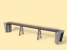 Auhagen 11 430 H0 Pendelpfeiler-Brücke Länge 660mm
