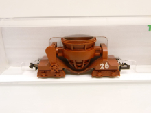 Minitrix 15434 N Schlackepfannenwagen Nr. 26 rotbraun Intermodellbau 2014