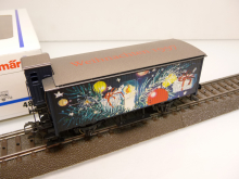 Märklin 48397 H0 Güterwagen mit Bremserhaus WEIHNACHTEN 1997 TOP in OVP