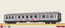 Brawa 46667 Nahverkehrswagen ABnrzb704 Hertie der DB Silberling Epoche IV