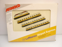 Arnold 0180 N Lufthansa Airport Express 4-teilig der DB Epoche V TOP in OVP