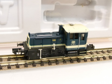 Arnold 2070 N Diesellokomotive Köf BR 332 türkis der DB Epoche IV TOP in OVP