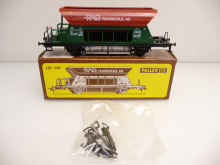 Faller 198 H0 Selbstentladewagen der RAG Ruhrkohle AG Epoche IV TOP in OVP