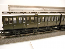 Märklin 4307 H0 Doppel-Abteilwagen B3 der DRG dunkelgrün Epoche II TOP in OVP