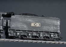 Märklin 39966 H0 Dampflok Black Ice Bühnenkulisse der Band AC/DC Tour 2008