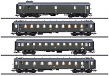 Märklin 42514 H0 Schnellzugwagen-Set zur Dampflok BR 19.0 Sachsenstolz der DR Epoche III