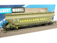 Albert Modell 933048 H0 Getreidewagen Uagps CEREALCOM DOLJ Romania Ep. VI TOP in OVP