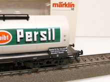 Märklin 46524 H0 Kesselwagen PERSIL Düsseldorf Reisholz  Ep. III DB grau  wie NEU in OVP