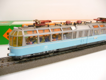Roco 43930 H0 DC Triebwagen Gläserner Zug BR 491 der DB hellblau Epoche IV TOP in OVP