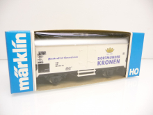 Märklin 4416 H0 Kühl- / Bierwagen Dortmunder Kronen ca aus 1980 !!  TOP in OVP