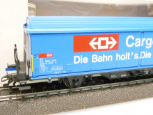 Märklin 4735 H0 Schiebewandwagen der SBB Cargo Domizil blau 42 85 225 0 276-7 Hbis