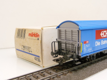 Märklin 4735 H0 Schiebewandwagen der SBB Cargo Domizil blau 42 85 225 0 276-7 Hbis
