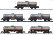 Märklin 46465 H0 Chlorgaskesselwagen-Set VTG der DB AG Epoche V MHI