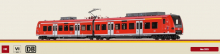 Brawa 44647 H0 Elektrotriebwagen BR 426 DB Regio BW der DB AG Epoche VI rot - AC Digital Extra