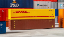 Faller H0 182056 40 Container DHL und XTRA NEU 10/2025