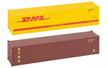 Faller H0 182056 40' Container DHL und XTRA NEU 10/2025