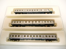 Märklin 8716 + 8717 + 8718 Spur Z Nahverkehrszug Silberlinge der DB Epoche IV TOP in OVP