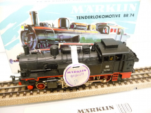 Märklin 3095 H0 Dampflok BR 74 701 der DB Epoche III mit Prüfsiegel TOP in OVP